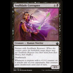 MTG Soulblade Corrupter Battlebond bbd#17
