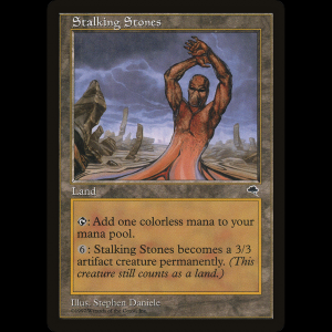 MTG Rocas acechantes (Stalking Stones) Tempest tmp#327