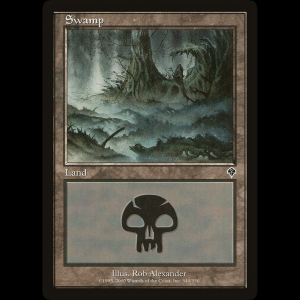 MTG Pantano (Swamp) Invasion inv#340