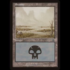 MTG Swamp Mercadian Masques mmq#340