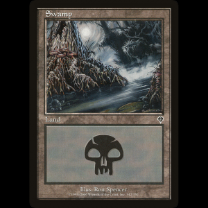 MTG Pantano (Swamp) Invasion inv#342
