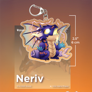 Mtg Tarkir Dragons Neriv Gatherers Tavern Keychain Llavero