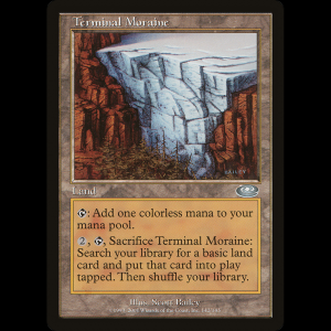 MTG Morrena terminal (Terminal Moraine) Planeshift pls#142