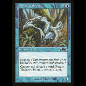 MTG Thalakos Scout Exodus exo#48
