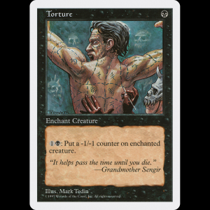 MTG Tortura (Torture) Fifth Edition 5ed#199