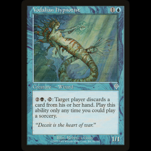 MTG Hipnotista Vodaliana (Vodalian Hypnotist) Invasion inv#84