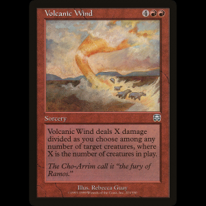 MTG Viento volcánico (Volcanic Wind) Mercadian Masques mmq#223