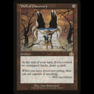 MTG Pozo de Descubrimiento (Well of Discovery) Prophecy pcy#140
