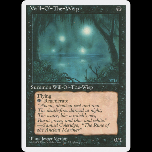 MTG Will-o'-the-Wisp Fourth Edition 4ed#171