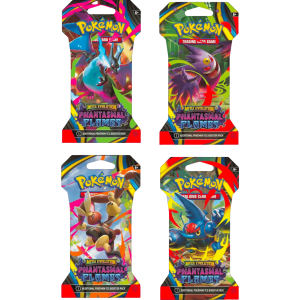 Pokemon TCG Phantasmal Flames Sleeved Booster Ingles