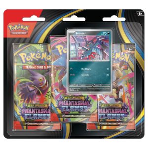 Pokemon TCG Sneasel Blister 3 Booster Phantasmal Flames Ingles