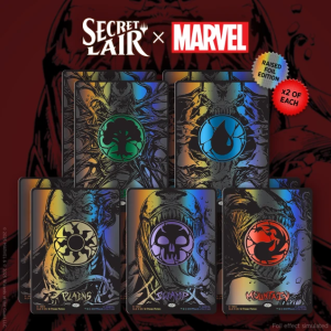 Secret Lair Spider-Man: Mana Symbiote Raised Foil Edition MTG