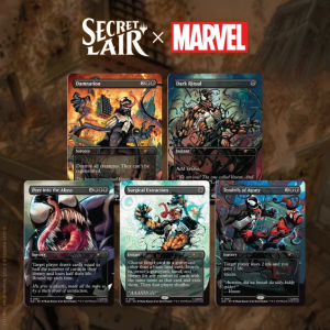 Secret Lair Spider-Man: Venom Unleashed (Colors) MTG
