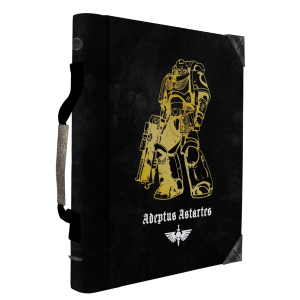 Warhammer 40K: Space Marines Adeptus Astartes Codex Book Folio Debossed & Printed Ultra Pro