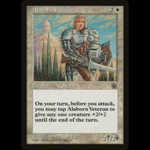 MTG Alaborn Veteran Portal Second Age p02#5