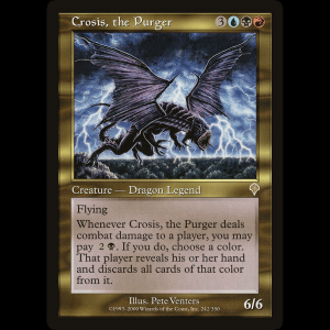 MTG Crosis, el Depurador (Crosis, the Purger) Invasion inv#242