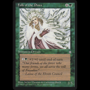 MTG Pueblo de los pinos (Folk of the Pines) Ice Age ice#235