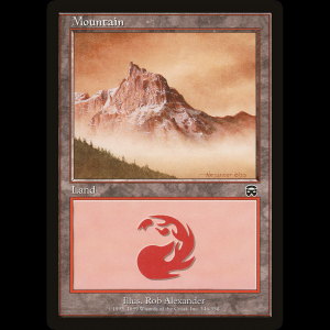 MTG Montaña (Mountain) Mercadian Masques mmq#346