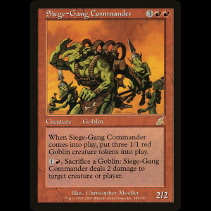 MTG Siege-Gang Commander Scourge scg#103