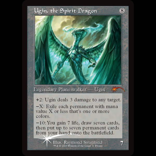 MTG Ugin, the Spirit Dragon MagicFest 2025 pf25#6 - Madtoyz
