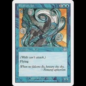 MTG Wall of Air Classic Sixth Edition 6ed#105
