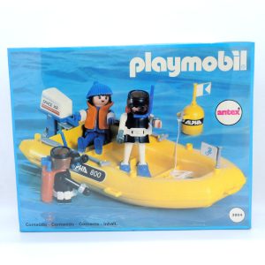 Playmobil Bote Rescate #3804 Antex Argentina 80s