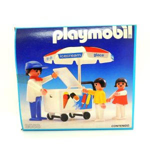 Playmobil Carrito de Helados #3563 Antex Argentina 80s