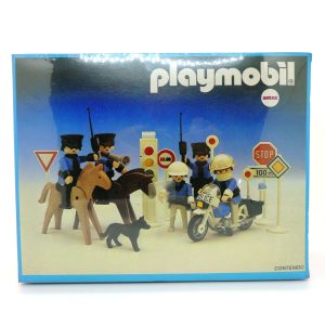 Playmobil Control Policia #3938 Antex Argentina 80s