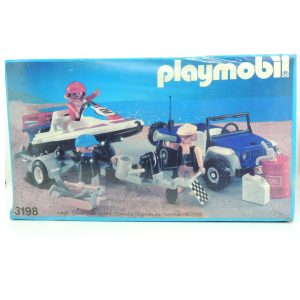 Playmobil Lancha Remolque #3198 Antex Argentina 80s
