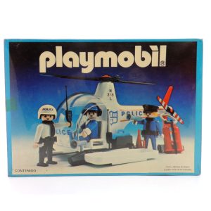 Playmobil Policia Helicoptero #9748 Antex Argentina 80s