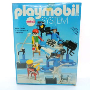 Playmobil System Estudio de Television #3531 Antex Argentina 80s