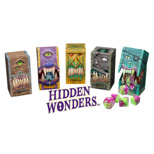 Chessex 7Die Set Hidden Wonders Blind Set BRICK