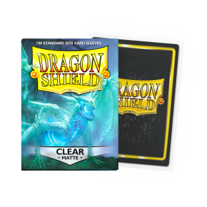 Dragon Shield Clear Matte 100 Sleeves