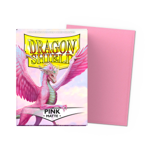 Dragon Shield Pink Matte 100 Sleeves