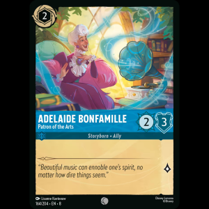 Lorcana Adelaide Bonfamille - Patron of the Arts - Reign of Jafar 8#164