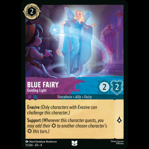 Lorcana Blue Fairy - Guiding Light - Reign of Jafar 8#71