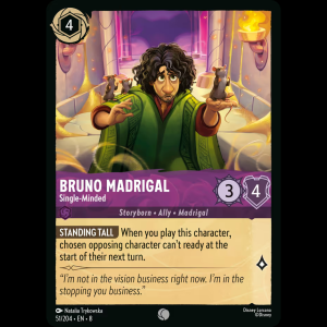 Lorcana Bruno Madrigal - Single-Minded - Reign of Jafar 8#51