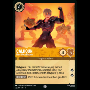 Lorcana Calhoun - Hard-Nosed Leader - Reign of Jafar 8#32