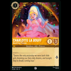 Lorcana Charlotte La Bouff - Mardi Gras Princess - Reign of Jafar 8#8
