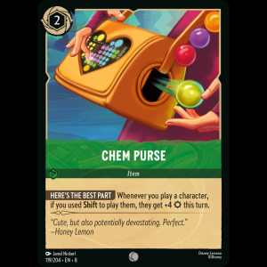 Lorcana Chem Purse - Reign of Jafar 8#119