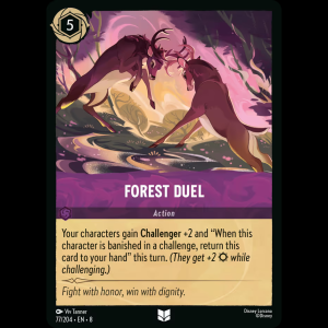 Lorcana Forest Duel - Reign of Jafar 8#77