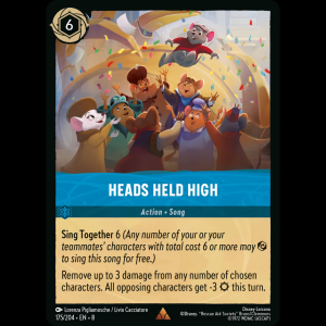 Lorcana Heads Held High - Reign of Jafar 8#175