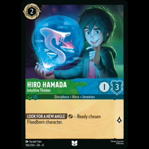 Lorcana Hiro Hamada - Intuitive Thinker - Reign of Jafar 8#106