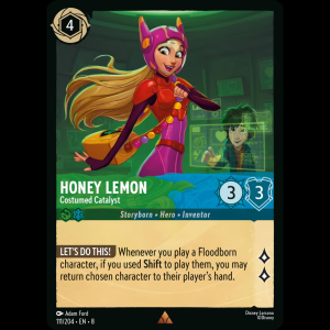 Lorcana Honey Lemon - Costumed Catalyst - Reign of Jafar 8#111