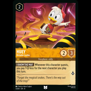 Lorcana Huey - Reliable Leader - Reign of Jafar 8#3