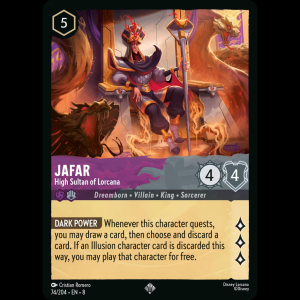 Lorcana Jafar - High Sultan of Lorcana - Reign of Jafar 8#74