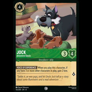 Lorcana Jock - Attentive Uncle - Reign of Jafar 8#112