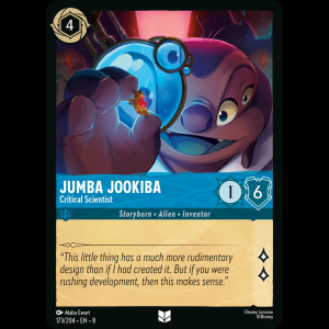 Lorcana Jumba Jookiba - Critical Scientist - Reign of Jafar 8#173