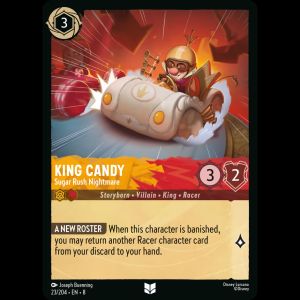 Lorcana King Candy - Sugar Rush Nightmare - Reign of Jafar 8#23