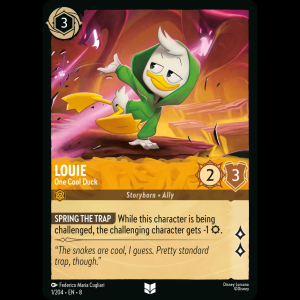 Lorcana Louie - One Cool Duck - Reign of Jafar 8#1